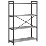 Libreria Grigio sonoma 80 x 30 x 120 cm Legno truciolato