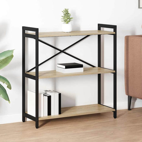 Libreria rovere sonoma 80 x 30 x 83 cm Legno truciolato