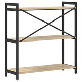 Libreria rovere sonoma 80 x 30 x 83 cm Legno truciolato