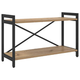 Libreria 80 x 30 x 50 cm Legno truciolato Rovere artigianale