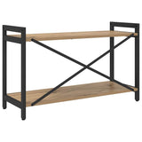 Libreria 80 x 30 x 50 cm Legno truciolato Rovere artigianale