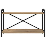 Libreria 80 x 30 x 50 cm Legno truciolato Rovere artigianale