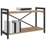 Libreria 80 x 30 x 50 cm Legno truciolato Rovere artigianale