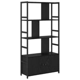 Libreria Rovere nero 80 x 30 x 155.5 cm Legno truciolato