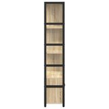 Libreria rovere sonoma 80 x 30 x 155.5 cm Legno truciolato