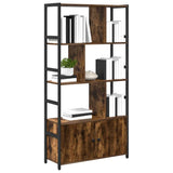 Libreria Rovere fumé 80 x 30 x 155,5 cm Legno truciolato