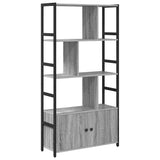 Libreria Grigio sonoma 80 x 30 x 155.5 cm Legno truciolato