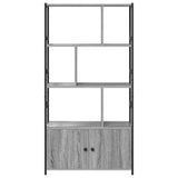 Libreria Grigio sonoma 80 x 30 x 155.5 cm Legno truciolato