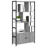 Libreria Grigio sonoma 80 x 30 x 155.5 cm Legno truciolato