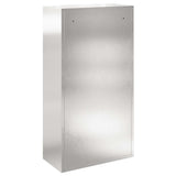 Cassetta per pacchi con archiviazione Argento 44 x 22 x 82 cm