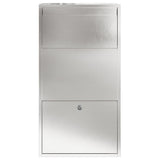 Cassetta per pacchi con archiviazione Argento 44 x 22 x 82 cm