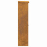 Cassetta per pacchi Ruggine 44.5 x 29 x 110.5 cm acciaio corten