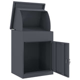 Cassetta per pacchi Antracite 47.5 x 38 x 59 cm Acciaio