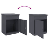 Cassetta per pacchi Antracite 47.5 x 38 x 59 cm Acciaio