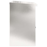 Cassetta per pacchi Nero 44 x 35 x 59 cm Acciaio inossidabile