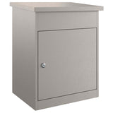 Cassetta per pacchi Ruggine 44 x 35 x 59 cm acciaio corten