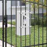 cassetta postalepastkastei Bianco 30 x 23 x 55 cm Acciaio