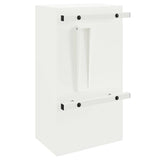 cassetta postalepastkastei Bianco 30 x 23 x 55 cm Acciaio