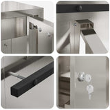 cassetta postalepastkastei Nero 30 x 23 x 55 cm