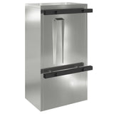 cassetta postalepastkastei Nero 30 x 23 x 55 cm Acciaio zincato