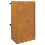 cassetta postalepastkastei Ruggine 30 x 23 x 55 cm