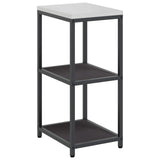 Stoccaggio in cucina Nero 40 x 50 x 92 cm Acciaio