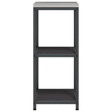 Stoccaggio in cucina Nero 40 x 50 x 92 cm Acciaio