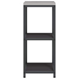 Stoccaggio in cucina Nero 40 x 50 x 92 cm Acciaio