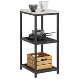 Stoccaggio in cucina Nero 40 x 50 x 92 cm Acciaio