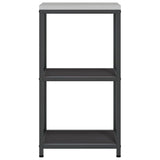 Stoccaggio in cucina Nero 40 x 50 x 92 cm Acciaio