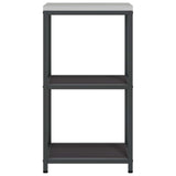 Stoccaggio in cucina Nero 40 x 50 x 92 cm Acciaio