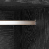 Guardaroba con lo scaffale Rovere nero Legno truciolato