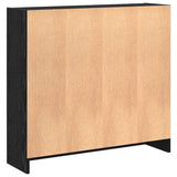Libreria Rovere nero 80 x 24 x 109 cm Legno truciolato