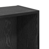 Libreria Rovere nero 80 x 24 x 109 cm Legno truciolato