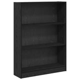 Libreria Rovere Nero 80 x 24 x 109 cm Legno truciolato
