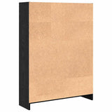 Libreria Rovere Nero 80 x 24 x 109 cm Legno truciolato