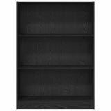 Libreria Rovere nero 80 x 24 x 109 cm Legno truciolato