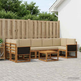 Set di divani da esterno con cuscino 6 pcs