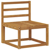 Set di divani da esterno 11 pcs Naturale