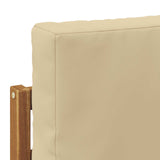 Set divano sezionale con cuscino 5 pcs Naturale