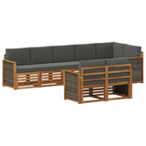 Set divani Legno di Acacia Massello