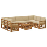 Set divani Legno di Acacia Massello