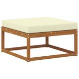 Set di divani da esterno 9 pcs Legno di Acacia Massello