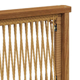 Set di divani da esterno 3 pcs Naturale