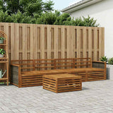 Set di divani da esterno 5 pcs Naturale