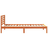 Struttura del letto Marrone cerato 100 x 210 cm Pino massello