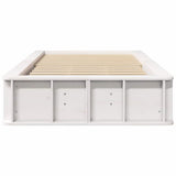 Struttura del letto Bianco 75 x 190 cm Pino massello