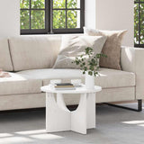 Tavolino da salotto Bianco 50 x 50 x 35 cm