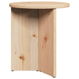 Tavolino da salotto 2 pcs Naturale Legno massello di pino