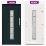 Porta Frontale Antracite PVC
